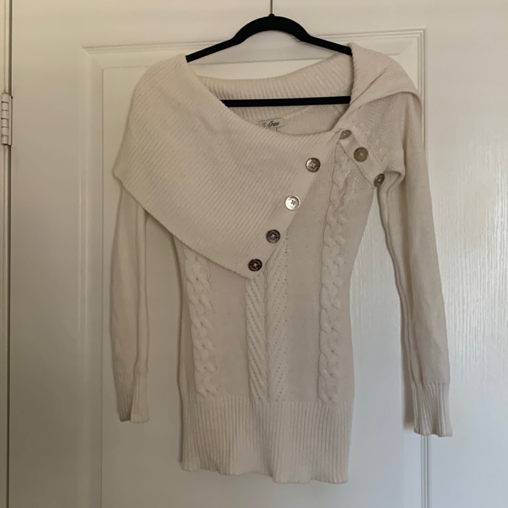 Guess, Small/Petite, Knit, Cotton Sweater.